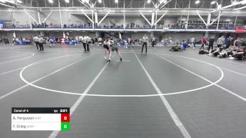 165 lbs Consi Of 4 - Aaron Ferguson, Kent State vs Tanner Craig, Army-West Point