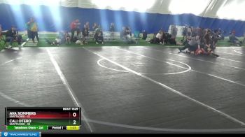 75-85 lbs Round 2 - Ava Sommers, Unattached vs Cali Otero, Unattached