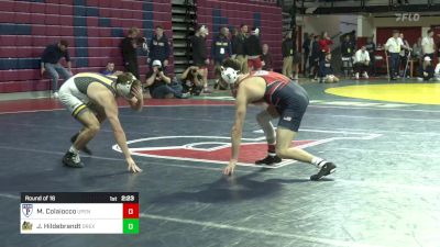 133 lbs Round Of 16 - Michael Colaiocco, Univ Of Pennsylvania vs John Hildebrandt, Drexel