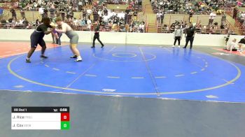 260 lbs Rr Rnd 1 - Jacob Rice, Troup Wrestling vs Jadyn Cox, Georgia