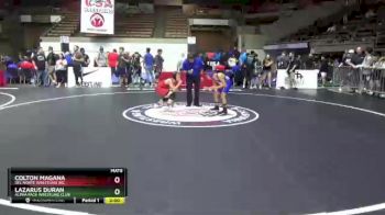 82 lbs Cons. Round 2 - Colton Magana, Del Norte Wrestling Inc. vs Lazarus Duran, Alpha Pack Wrestling Club