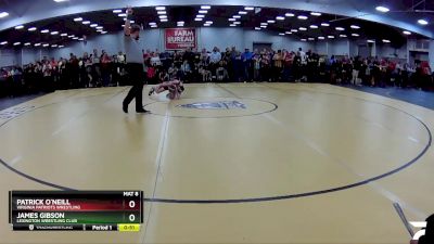 63 lbs 5th Place Match - Patrick O`Neill, Virginia Patriots Wrestling vs James Gibson, Lexington Wrestling Club