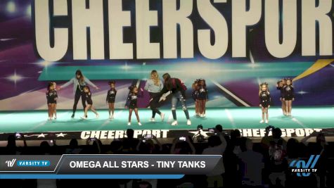 Omega All Stars - Tiny Tanks [2022 L1 Tiny - Novice - Restrictions - D2 Day 1] 2022 CHEERSPORT Greensboro State Classic