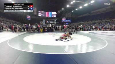 135 lbs Cons. Rd Of 16 - Lindsay Henggeler, CO vs Evelyn Holmes-Smith, AL