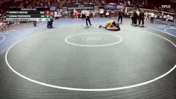 D 1 215 lbs Cons. Round 3 - Patrick Reicks, Walker vs Logan Tokohopie, Live Oak