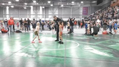 53 lbs Champ. Rd Of 16 - Everett Goodrich, Chinook Wrestling Club vs Meztli Zuniga, Team Aggression Wrestling Club