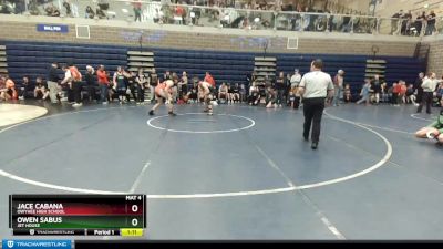 182 lbs Round 2 - Jace Cabana, Owyhee High School vs Owen Sabus, Jet House