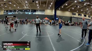 110 lbs Round 1 (4 Team) - Luke Mauch, FCA Hurricanes vs Riley Ballard, Daniel Cormier WA