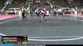 113 lbs Cons. Round 2 - Tanner Burroughs, Chelsea vs Garrett Slaughter, Shelby County