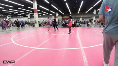 155 lbs 2nd Place - Joanna Henry, 3F Wrestling vs Lindsey Parra, Coyote Wrestling Club