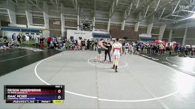 215 lbs Champ. Round 1 - Payson Vandemerwe, 4A Snow Canyon UT vs Isaac McGee, Champions Wrestling Club