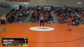 108 lbs Round 5 - Jaxon Lambert, Grissom Hs vs Caleb Barry, Buckhorn