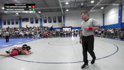 113 lbs 5th Place - Kai Napadow Baquero, Winchester vs Anthony BoJorquez, New Bedford