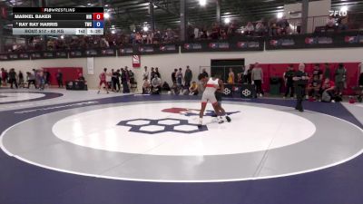 60 kg Champ. Round 2 - Markel Baker, Northern Illinois RTC vs Ray Ray Harris, Tiger Wrestling Club