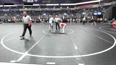 122.8-133.8 lbs Consi Of 8 #1 - Kenadee Mcdowell, Collum Trained vs Taylor Wilson, Bartlesville Wrestling Club