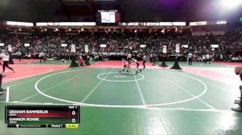 71 lbs Cons. Round 2 - Graham Bammerlin, DONA vs Gannon Roark, WRN2