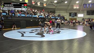 120 lbs Cons. Round 2 - Madelyn Kenny, Benton Community vs Baylee Boyd, Grinnell
