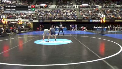 133 lbs Champ. Round 1 - Lucas Torre, New Jersey City vs Jake Craig, Southern Me