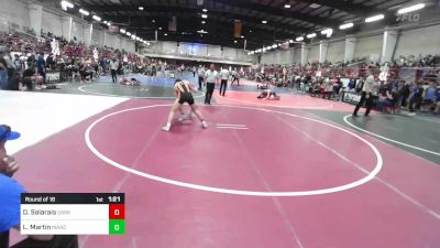 144 lbs Round Of 16 - Demetri Salarais, Darkhorse WC vs Levi Martin, Mancos