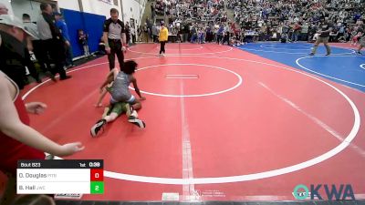 67 lbs Quarterfinal - OrRion Douglas, Pitbull Wrestling Academy vs Bodyn Hall, Jay Wrestling Club