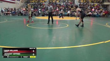 150 lbs Champ. Round 1 - Anthony Jeffries, GLENOAK vs David Williams, BRUSH