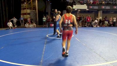 126 lbs 5th Place Match - Drake Hegarty, Open Mats Wrestling Club vs Drew Nesity, Arsenal Wrestling Club
