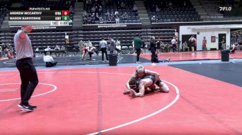 149 lbs Quarterfinal - Andrew McCarthy, Nyma vs Mason Barvitskie, Army