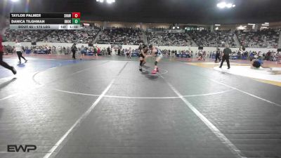 175 lbs Round Of 16 - Taylor Palmer, Shawnee Wrestling vs Danica Tilghman, Broken Arrow Girls Junior High