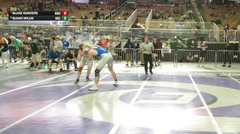 215 1A 7th Place Match - Elijah Willis, Anclote vs Blake Barodte, Wakulla Hs