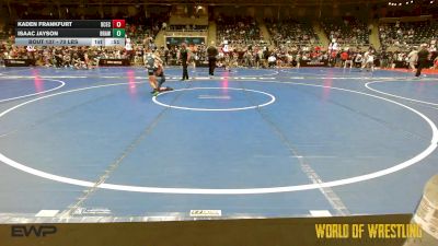 70 lbs Consi Of 8 #2 - KADEN FRANKFURT, DC Elite - Coufal vs Isaac Jayson, Brawler Elite