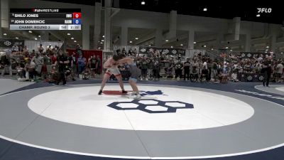 125 lbs Champ. Round 2 - Shilo Jones, Bison Wrestling Club vs John Domencic, RAW/UMO
