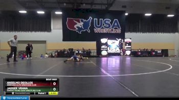 92 lbs Cons. Round 4 - Anselmo DeOllos, Nebraska Elite Wrestling Club vs Jagger Vrana, Kansas Young Guns Wrestling Club