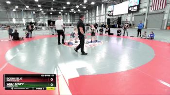 71 lbs Semifinal - Wolf Knopp, Buzzsaw WC vs Bodhi Selig, Mat Demon WC