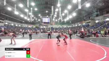 106 lbs Semifinal - Declan Keller, Dodge City Wr Acd vs Blake Nash, Black Fox Wr Acd