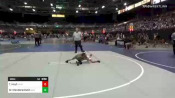 46 lbs Quarterfinal - Townes Hoyt, Nwwc vs Waylon Manderscheid, Legacy Elite