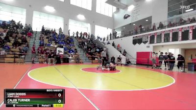 150 lbs Cons. Round 1 - Caleb Turner, El Capitan vs Liam Dodds, Point Loma