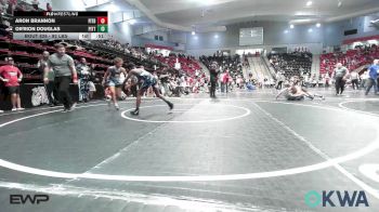 92 lbs Consi Of 8 #2 - Aron Brannon, Pitbull Wrestling Academy vs Or'Rion Douglas, Pittbull Wrestling