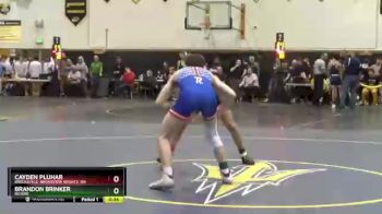 120 lbs Consolation Bracket - Brandon Brinker, Revere vs Cayden Pluhar, Brecksville-Broadview Heights, OH