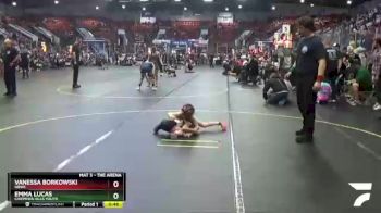 52 lbs Cons. Round 4 - Vanessa Borkowski, NBWC vs Emma Lucas, Chippewa Hills Youth