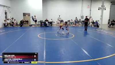 71 lbs Round 3 (6 Team) - Nolan Vos, Minnesota Red vs Ashton Cornicelli, Rhode Island Gold