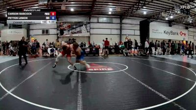 92 kg Champ. Round 1 - Carson Babcock, Panther Wrestling Club RTC vs Peyton Lemon, Eagles Wrestling Club