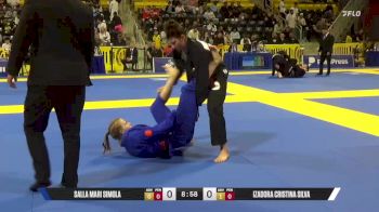 Izadora Silva vs Salla Simola | 2025 World Jiu-Jitsu IBJJF Championship