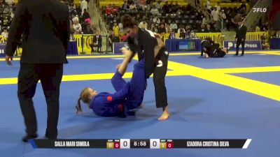 Izadora Silva vs Salla Simola | 2025 World Jiu-Jitsu IBJJF Championship