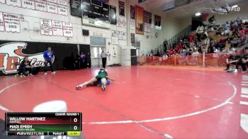 95 lbs Champ. Round 2 - Gabriella Islas, Serrano vs Kamden Nguyen, Irvine