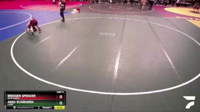 80 lbs Cons. Round 2 - Reed Rugroden, LAMR vs Bridger Spencer, Blue Earth