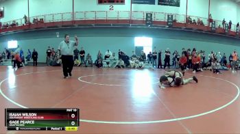 157 lbs Cons. Semi - Gage Pearce, Unattached vs Isaiah Wilson, Southport Wrestling Club