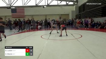 73 lbs Prelims - Dom Lucian, Kingsway MS vs Grady Moore, Southside MS