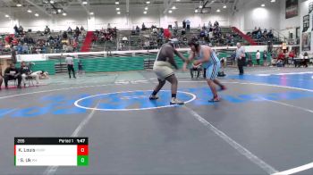285 lbs Round 4 - Siang Uk, Perry Meridian vs Karl Louis, Purdue Polytechnic