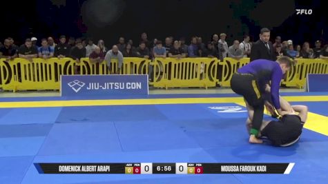 Moussa Farouk Kadi vs Domenick Albert Arapi 2025 Pan IBJJF Jiu-Jitsu No-Gi Championship