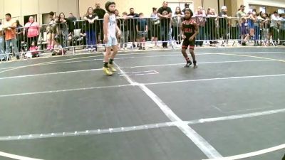 54 lbs Quarterfinal - Aaron Bilal Jr, Socal Grappling vs Jaxson Pierson, No Escape Wr Ac